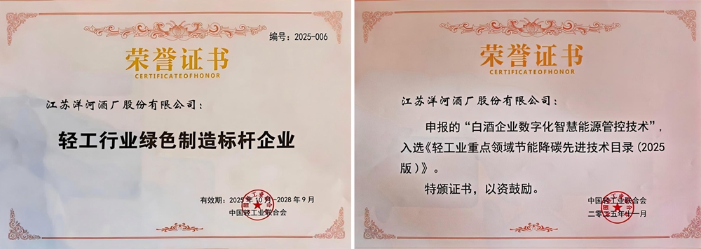 公司榮獲2025輕工行業綠色制造標桿企業、節能降碳先進技術兩項榮譽.jpg